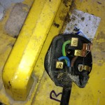 A 110v transformer only needs a paper clip as a fuse ? Contractor using this in a car manufactures warehouse, for interest sake this warehouse has £20 million worth of goods in stock