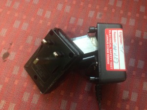 This was an adaptor for a cassette play in use in and office in Hemel Hempstead