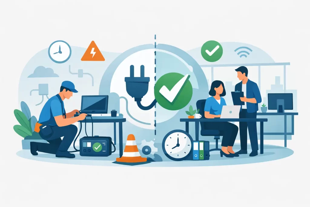 How to Reduce PAT Testing Disruption at Work