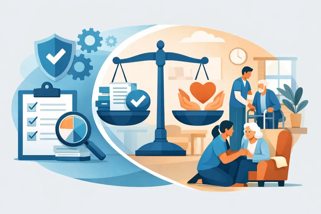 Care Home Compliance Without Disrupting Care