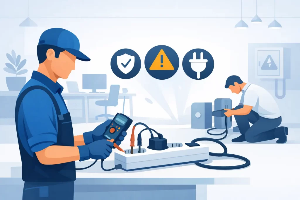 How to Test Extension Leads Safely at Work
