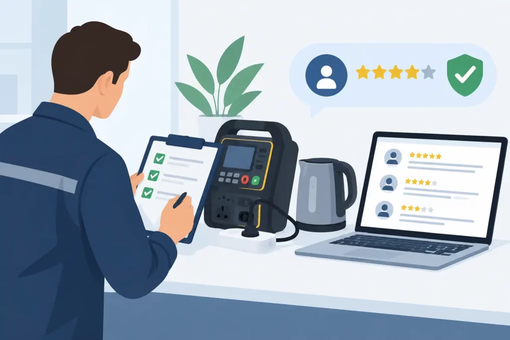PAT Testing Provider Reviews: What to Check